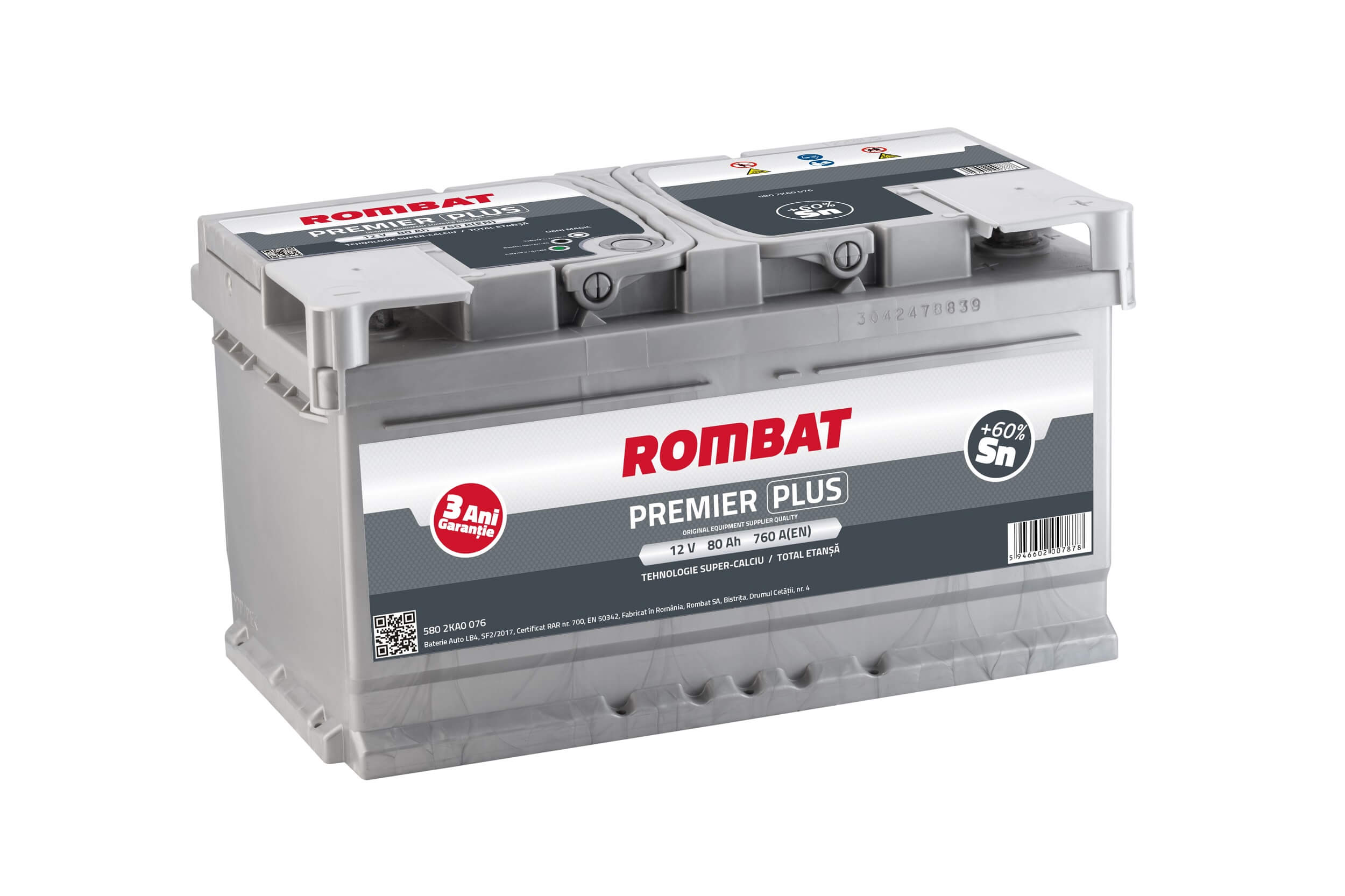 żtartovacia batéria ROMBAT S.A.